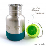 Gourde anti-fuite inox KIDS . SAFARI TWIST . 350 ml