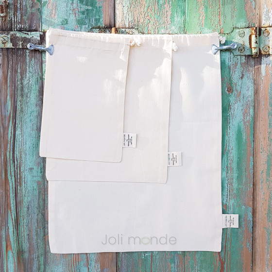 Ensemble 3 sacs à vrac - Farines & céréales