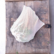 Sac à vrac . maille filet . MEDIUM 25 x 30 cm - Fruits & Légumes . Poids 35 g - Joli Monde