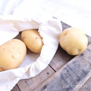 Sac à vrac LARGE - Farines & céréales . 35 x 47cm . Poids 55g - JOLI MONDE