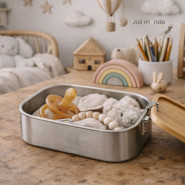 Boite La Bento bambou inox 1000ml sans BPA - JOLI MONDE