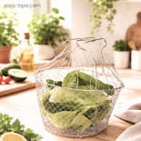 Panier essoreuse à salade inox pliant - COMBRICHON