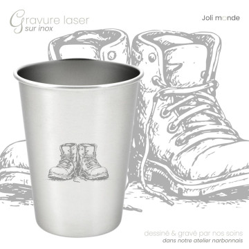 Timbale 300 ml inox . Bottillons 2