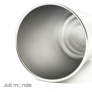 Timbale 300 ml inox . Gravure Gouvernail . Joli Monde