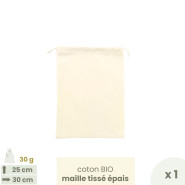 Kit 6 sacs à farines & céréales en vrac & entonnoir de remplissage