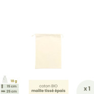 Kit 6 sacs à farines & céréales en vrac & entonnoir de remplissage