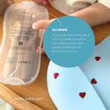 Lot 2 petites cuillères silicone tout doux