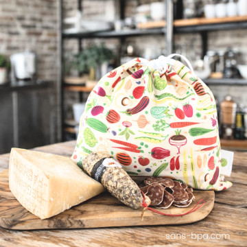 Sac à salades, fines herbes & charcuteries - Modèle Navet