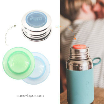 Lot de 2 opercules silicone - PURA