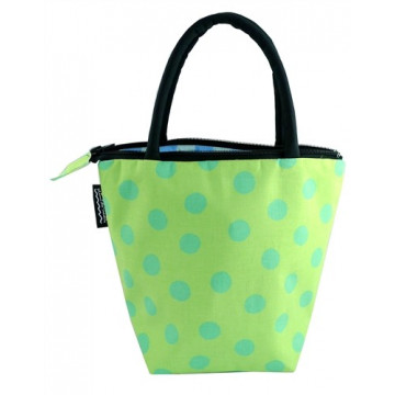 Sac à goûter POIS VERTS - MIMI THE SARDINE