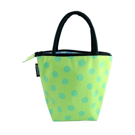 Sac à goûter POIS VERTS - MIMI THE SARDINE