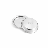 Lot 4 Assiettes inox La petite 18.5 cm . Joli Monde