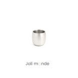 Timbale 110 ml La Rondouille inox isolé - JOLI MONDE
