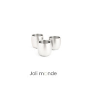 Timbale 110 ml La Rondouille inox isolé - JOLI MONDE