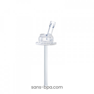 Biberon inox isotherme bec paille 260 ml - moss . PURA | Sans BPA 2