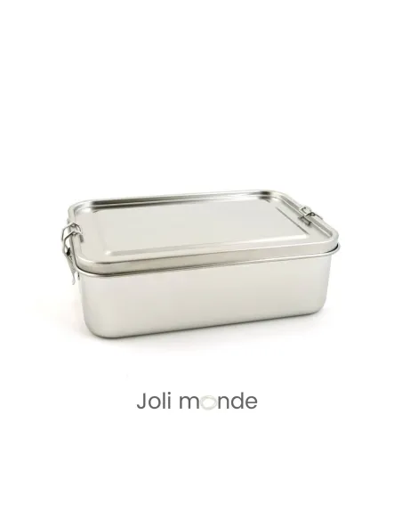 Boite à repas Bento inox XL grande contenance à compartiment JOLI MONDE | Sans BPA