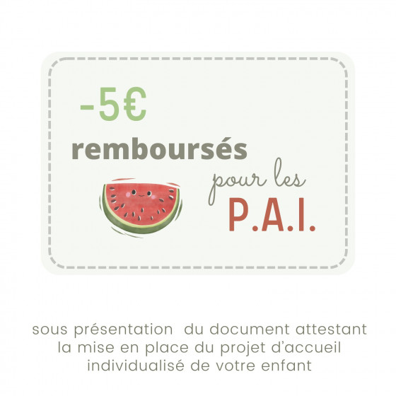 Boite repas PAI . Bento inox 18.5 x 13.5 cm . JOLI MONDE