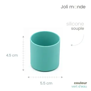 base anti-choc pour timbale inox sans-bpa.com de chez Joli Monde 2