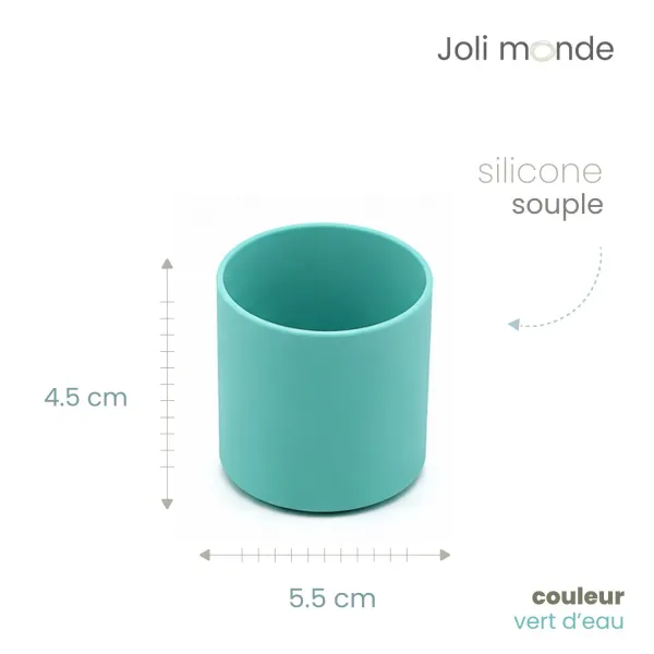 base anti-choc pour timbale inox sans-bpa.com de chez Joli Monde