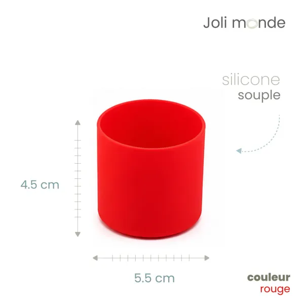 base anti-choc pour timbale inox sans-bpa.com de chez Joli Monde