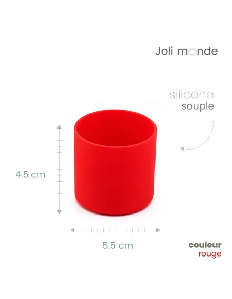 base anti-choc pour timbale inox sans-bpa.com de chez Joli Monde