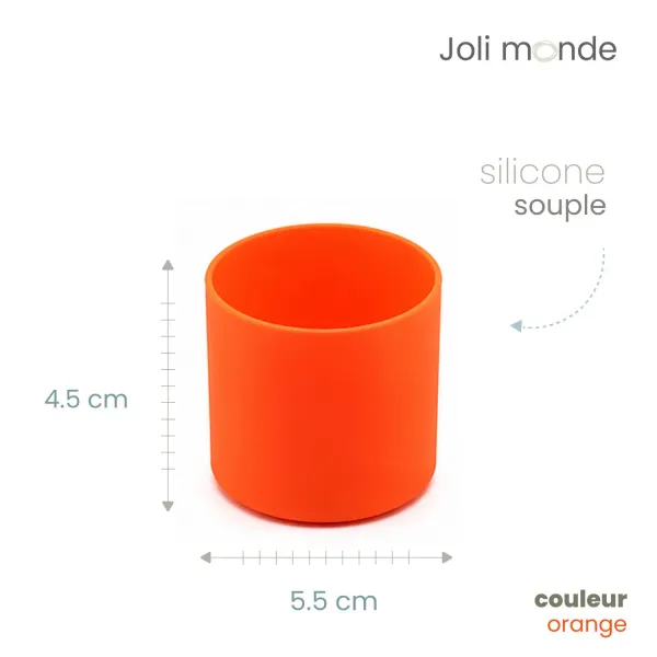 base anti-choc pour timbale inox sans-bpa.com de chez Joli Monde