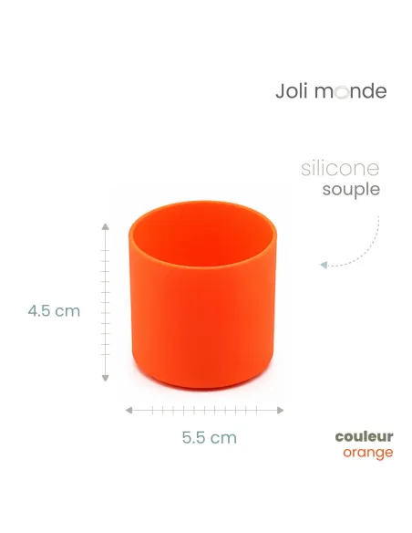 base anti-choc pour timbale inox sans-bpa.com de chez Joli Monde