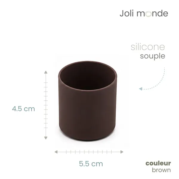 base anti-choc pour timbale inox sans-bpa.com de chez Joli Monde