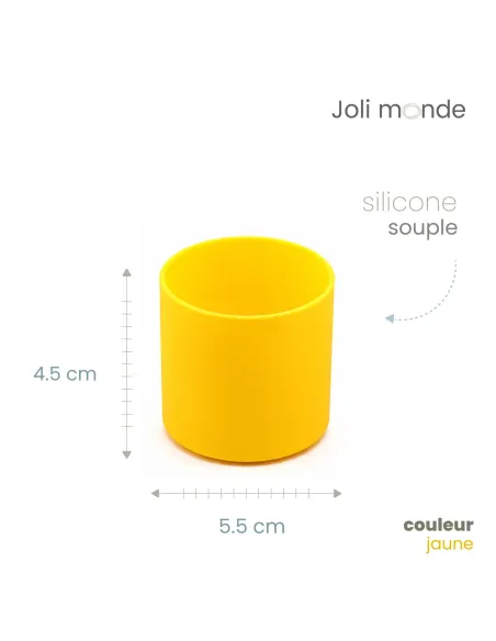 base anti-choc pour timbale inox sans-bpa.com de chez Joli Monde