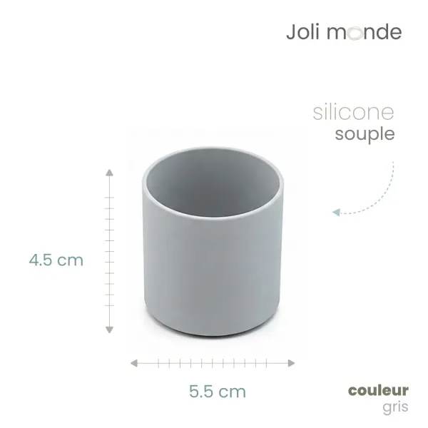 base anti-choc pour timbale inox sans-bpa.com de chez Joli Monde