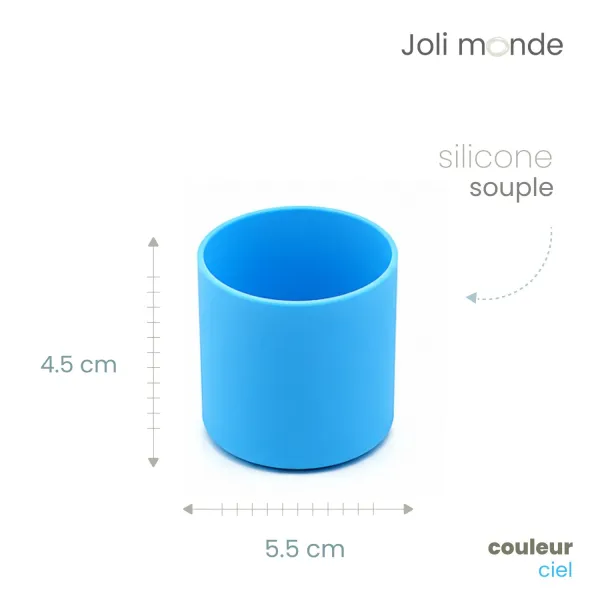 base anti-choc pour timbale inox sans-bpa.com de chez Joli Monde