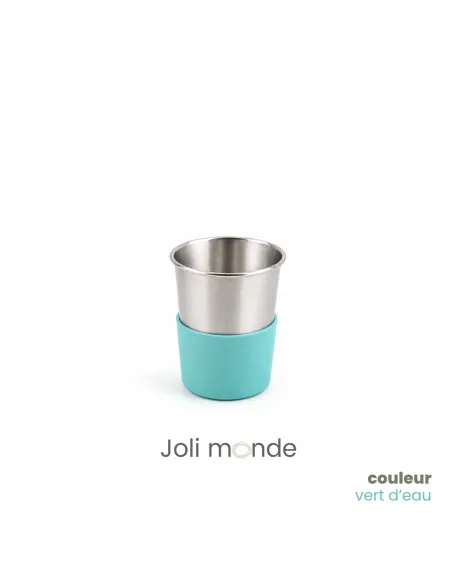 base anti-choc pour timbale inox sans-bpa.com de chez Joli Monde