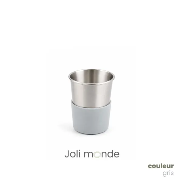 base anti-choc pour timbale inox sans-bpa.com de chez Joli Monde