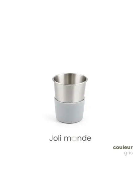 base anti-choc pour timbale inox sans-bpa.com de chez Joli Monde
