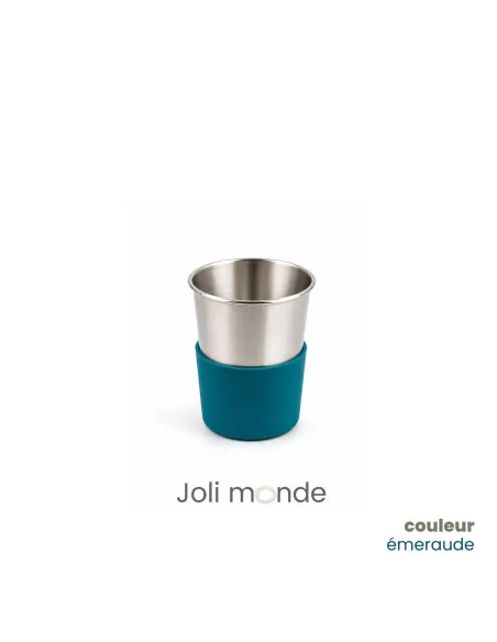 base anti-choc pour timbale inox sans-bpa.com de chez Joli Monde