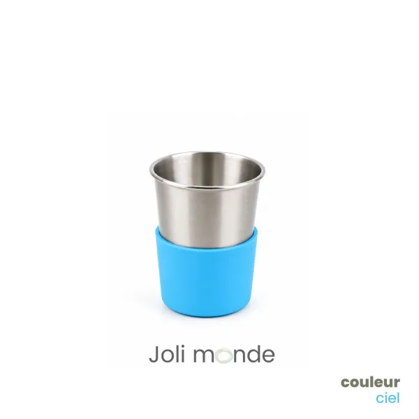 base anti-choc pour timbale inox sans-bpa.com de chez Joli Monde