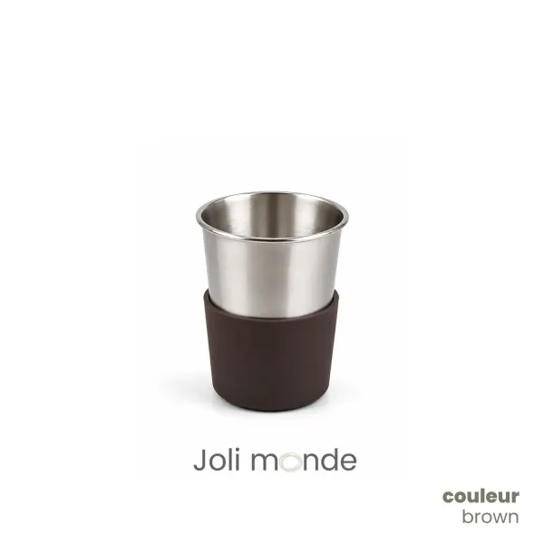 base anti-choc pour timbale inox sans-bpa.com de chez Joli Monde