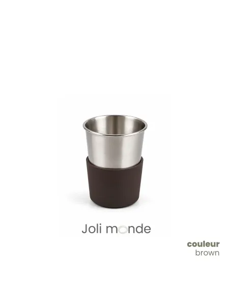 base anti-choc pour timbale inox sans-bpa.com de chez Joli Monde