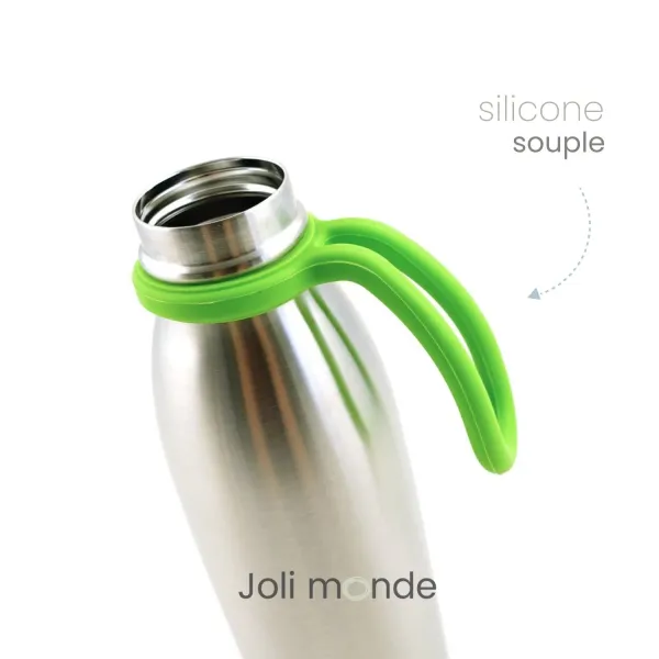 Anse pour gourdes Joli  Monde Gloup et Gloup isotherme. Convient à des goulots de diamètre 3 à 5 cm.