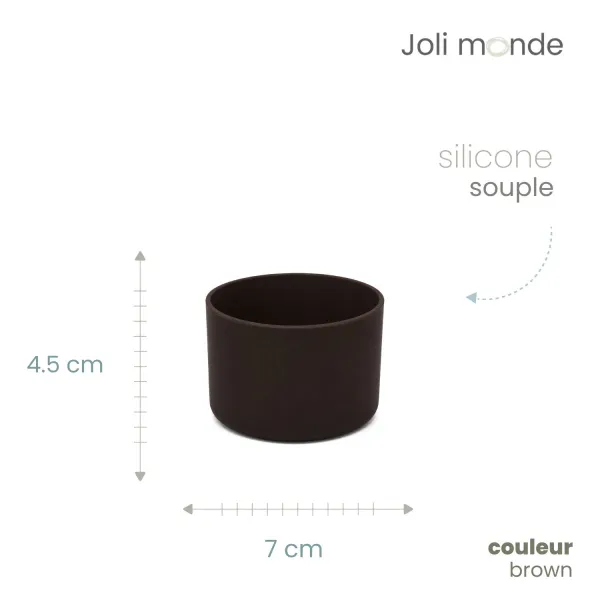 Base anti-choc pour gourde diamètre 7 cm de chez Joli Monde exclusivité sans-bpa.com