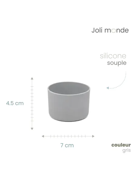 Base anti-choc pour gourde diamètre 7 cm de chez Joli Monde exclusivité sans-bpa.com