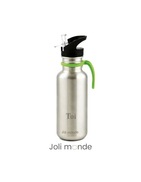 Personnalisez votre gourde sport !
Bouchon paille inox 18/8 simple paroi 600 ml Joli MOnde