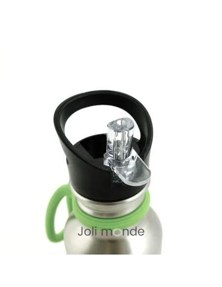Bouchon sport avec paille intégrée amovible pour Gloup Classique et Klean Kanteen . Joli Monde