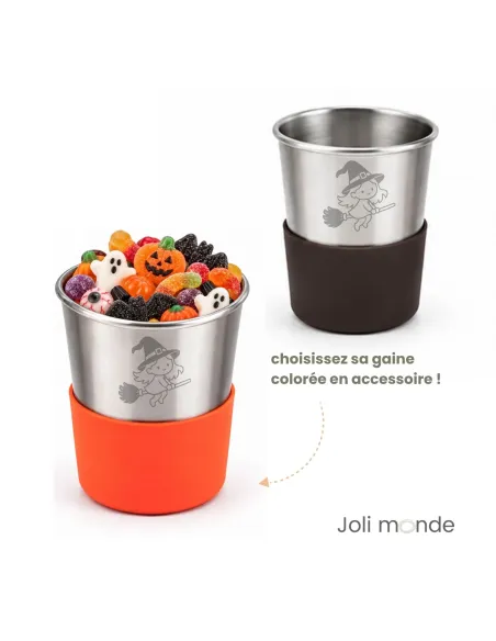 Timbale inox 200 ml Halloween - JOLI MONDE | Sans BPA