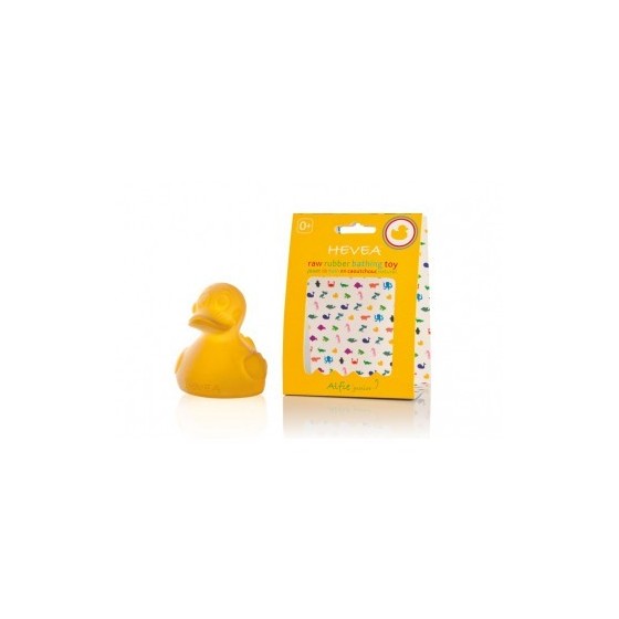 ALFI Jr - Petit canard de bain caoutchouc - HEVEA