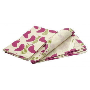 Serviette Set de table coton - Papillons - KIDS KONSERVE