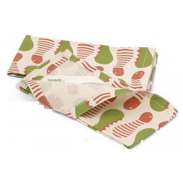 Serviette Set de table coton - Chenilles - KIDS KONSERVE