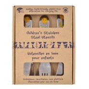 Ensemble couverts 3 pièces tout inox - SANCTUS MUNDO