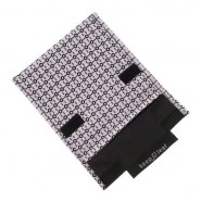 Pochette White & Black - ZOISEAUX - KEEP LEAF
