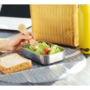 Boite inox rectangle Safran - U Konserve